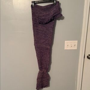 Amazon Purple Mermaid Tail Blanket